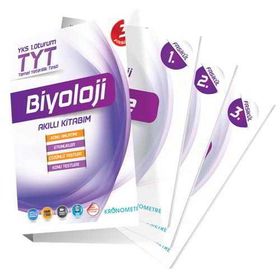 TYT Biyoloji Akıllı Kitabım Konu Anlatım Fasikülleri 3 Kitap Komisyon Kronometre Yayınları