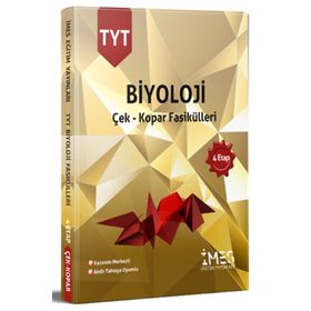 TYT Biyoloji Çek Kopar Fasikülleri 4 Etap İmes Eğitim Yayınları