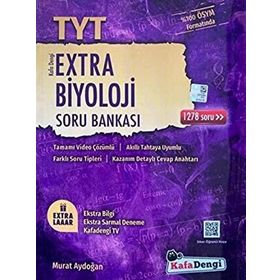 TYT Biyoloji Extra Soru Bankası - Kafadengi Yayınları