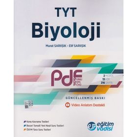 TYT Biyoloji Güncel PDF Planlı Ders Föyü-Eğitim Vadisi