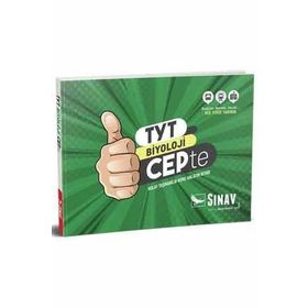 TYT Biyoloji Konu Anlatımlı Cep Kitabı Sınav Yayınları