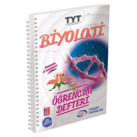 TYT Biyoloji Öğrencim Defteri Murat Yayınları