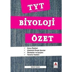Tyt Biyoloji Özet Melek Yılmaz Delta Kültür Yayınevi