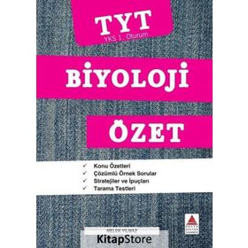 Tyt Biyoloji Özet Melek Yılmaz Delta Kültür Yayınevi