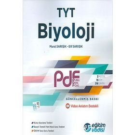 TYT Biyoloji Planlı Ders Föyü PDF Eğitim Vadisi Yayınları