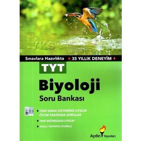 TYT Biyoloji Soru Bankası - Aydın Yayınları