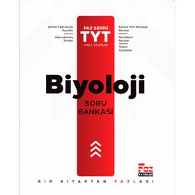 TYT Biyoloji Soru Bankası - Faz Yayınları