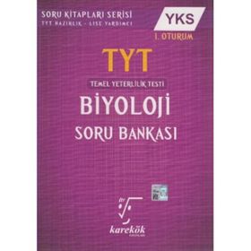 TYT Biyoloji Soru Bankası Karekök Yayıncılık
