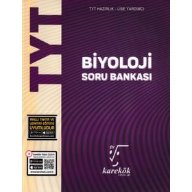 TYT Biyoloji Soru Bankası Karekök Yayıncılık