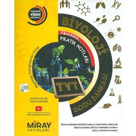 TYT Biyoloji Soru Bankası-Miray Yayınları