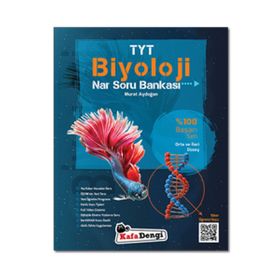 TYT Biyoloji Soru Bankası Yüzde 100 Başarı - Kafa Dengi Yayınları