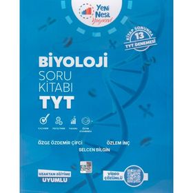 TYT Biyoloji Soru Kitabı-Yeni Nesil Yayınları