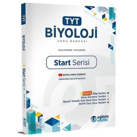 TYT Biyoloji Start Soru Bankası Eğitim Vadisi Yayınları