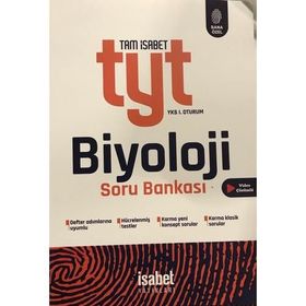TYT Biyoloji Tam İsabet Soru Bankası - İsabet Yayınları