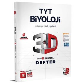 Tyt Biyoloji Video Destekli Defter 2324 - 3D Yayınları