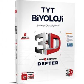 Tyt Biyoloji Video Destekli Defter 2324 - 3D Yayınları