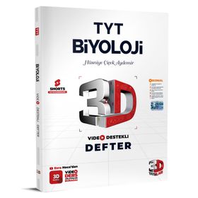 Tyt Biyoloji Video Destekli Defter 2324 - 3D Yayınları