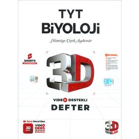 Tyt Biyoloji Video Destekli Defter 2324 - 3D Yayınları