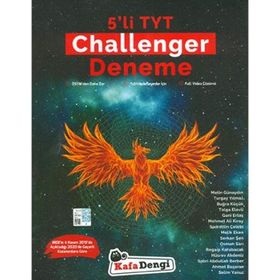 TYT Challenger 5'li Deneme Sınavı - Kafa Dengi Yayınları