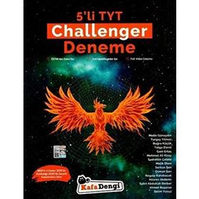 TYT Challenger 5'li Deneme Sınavı - Kafa Dengi Yayınları