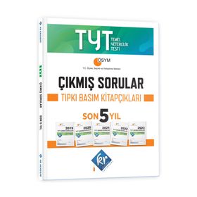 TYT Çıkmış Sorular Son 5 Yıl Tıpkı Basım Fasikülleri - KR Akademi Yayınları