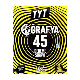 TYT Coğrafya 45 Denemeleri Fix Yayınları