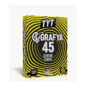 TYT Coğrafya 45 Denemeleri Fix Yayınları
