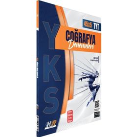 TYT Coğrafya 45 x 5 Denemeleri Hız ve Renk Yayınları
