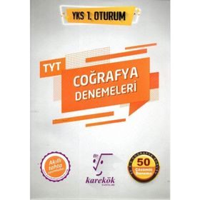TYT Coğrafya 50'li Deneme Sınavı 1.Oturum-Karekök Yayınları
