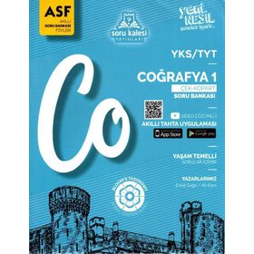 TYT Coğrafya Çek Kopart Akıllı Soru Bankası Föyü-Soru Kalesi Yayınları