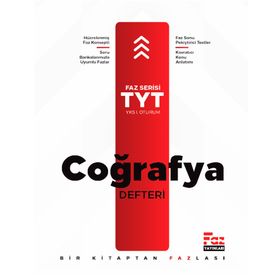 TYT Coğrafya Defteri - Faz Yayınları