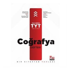TYT Coğrafya Defteri - Faz Yayınları