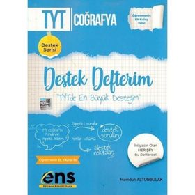 TYT Coğrafya Destek Defterim ENS Yayıncılık