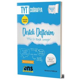 TYT Coğrafya Destek Defterim Ens Yayınları