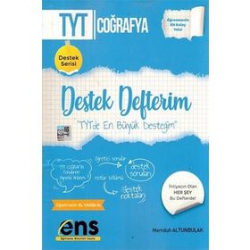 TYT Coğrafya Destek Defterim Ens Yayınları