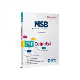 TYT Coğrafya Güncel MSB Modüler Soru Bankası-Eğitim Vadisi Yayınları