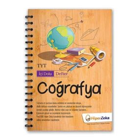 TYT Coğrafya İçi Dolu Defter Hiper Zeka Yayınları