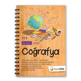 TYT Coğrafya İçi Dolu Defter Hiper Zeka Yayınları