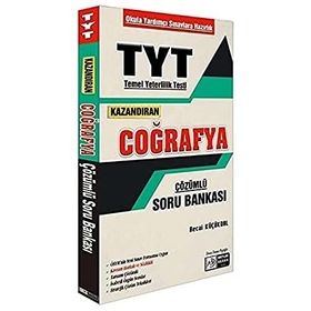 TYT Coğrafya Kazandıran Çözümlü Soru Bankası Mutlak Değer Yayınları