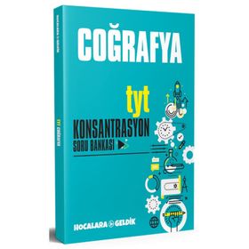 TYT Coğrafya Konsantrasyon Soru Bankası-Hocalara Geldik Yayınları