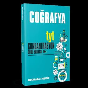 TYT Coğrafya Konsantrasyon Soru Bankası-Hocalara Geldik Yayınları