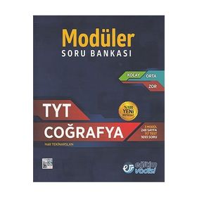 TYT Coğrafya Modüler Soru Bankası Eğitim Vadisi Yayınları