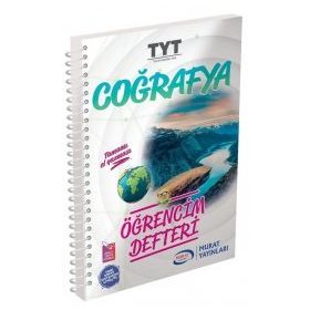 TYT Coğrafya Öğrencim Defteri Murat Yayınları
