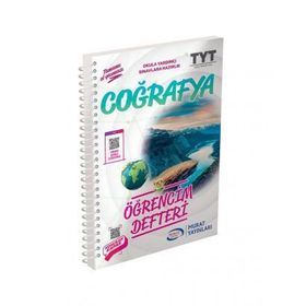 TYT Coğrafya Öğrencim Defteri Murat Yayınları