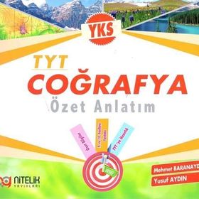 TYT Coğrafya Özet Anlatım Nitelik Yayınları