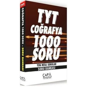 TYT Coğrafya Soru Bankası-Çapa Yayınları