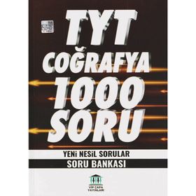 TYT Coğrafya Soru Bankası-Çapa Yayınları
