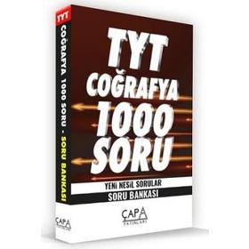 TYT Coğrafya Soru Bankası-Çapa Yayınları