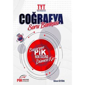 TYT Coğrafya Soru Bankası-Pik Noktası Yayınları