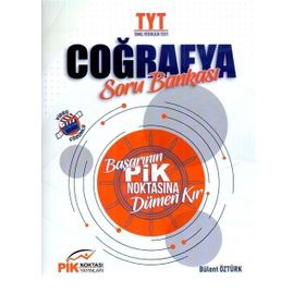 TYT Coğrafya Soru Bankası-Pik Noktası Yayınları